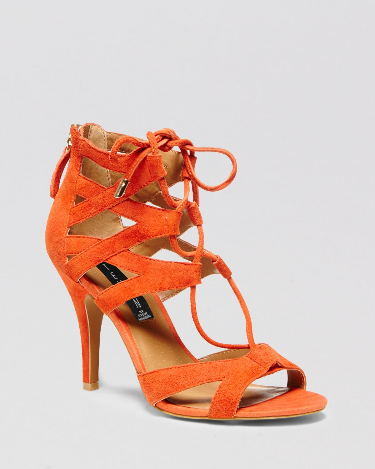 steve madden orange sandals