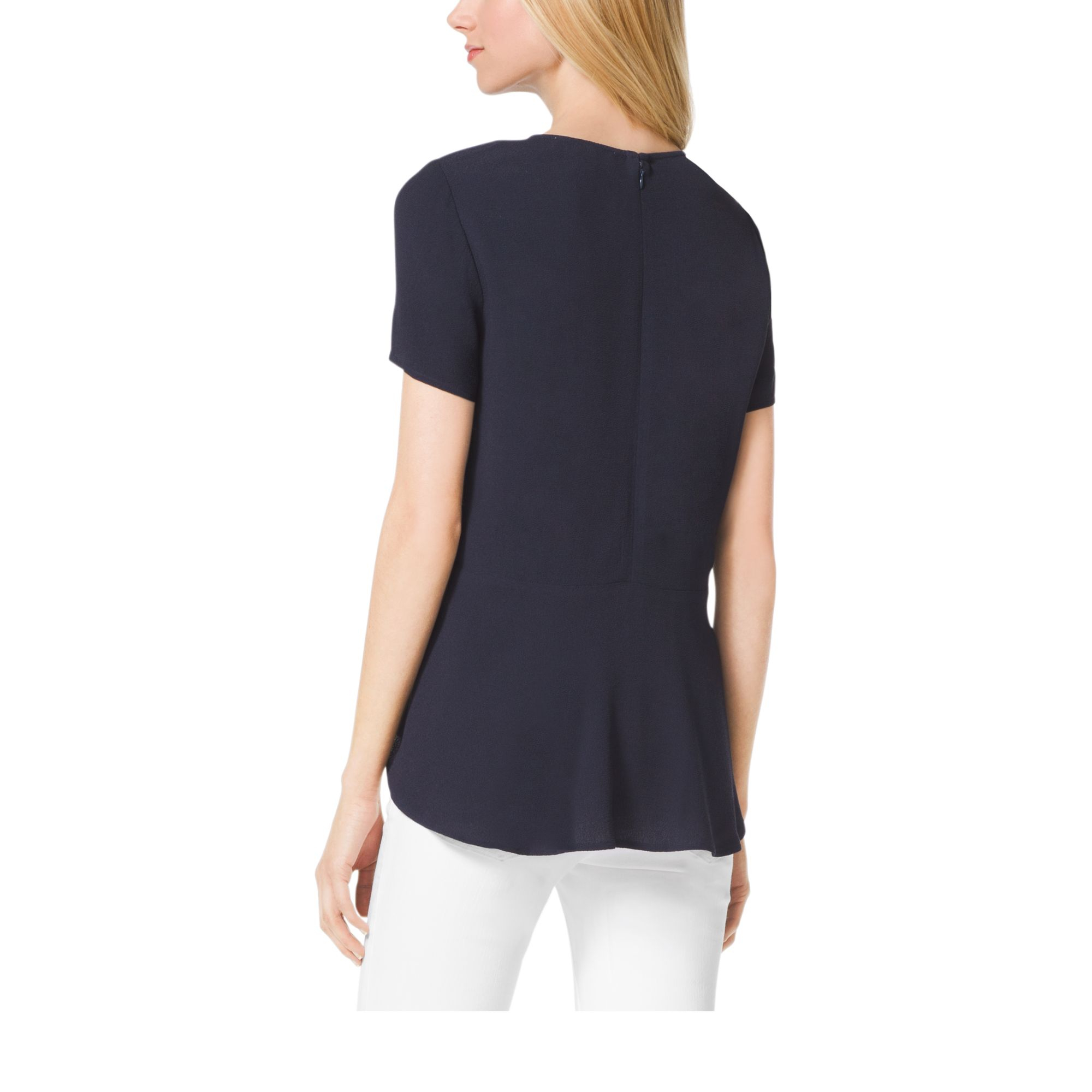 michael kors peplum top