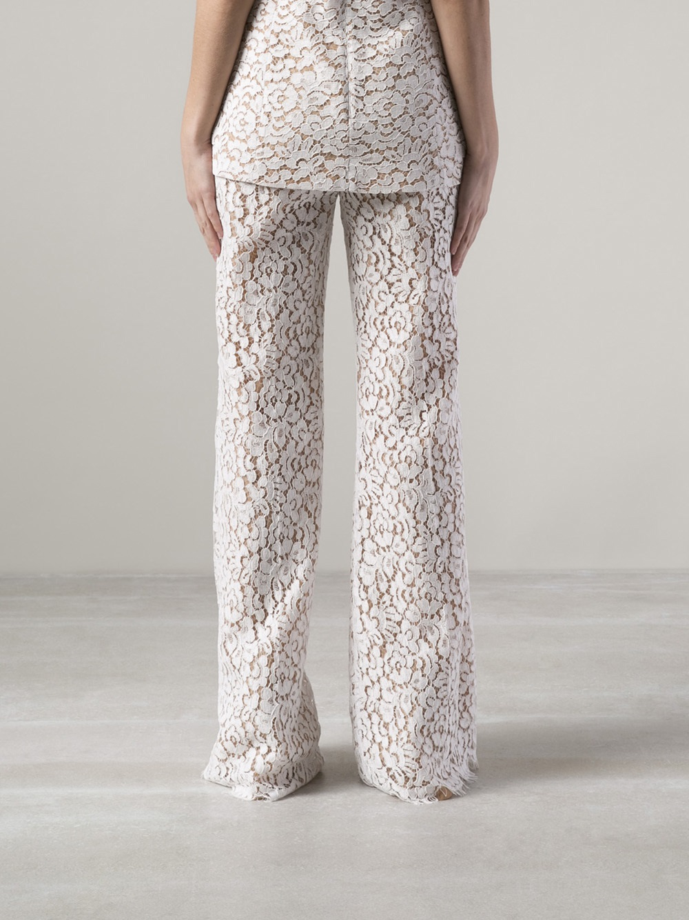 Michael Kors Floral Lace Trousers in 