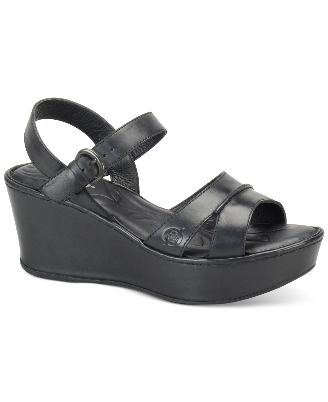 born platform sandals