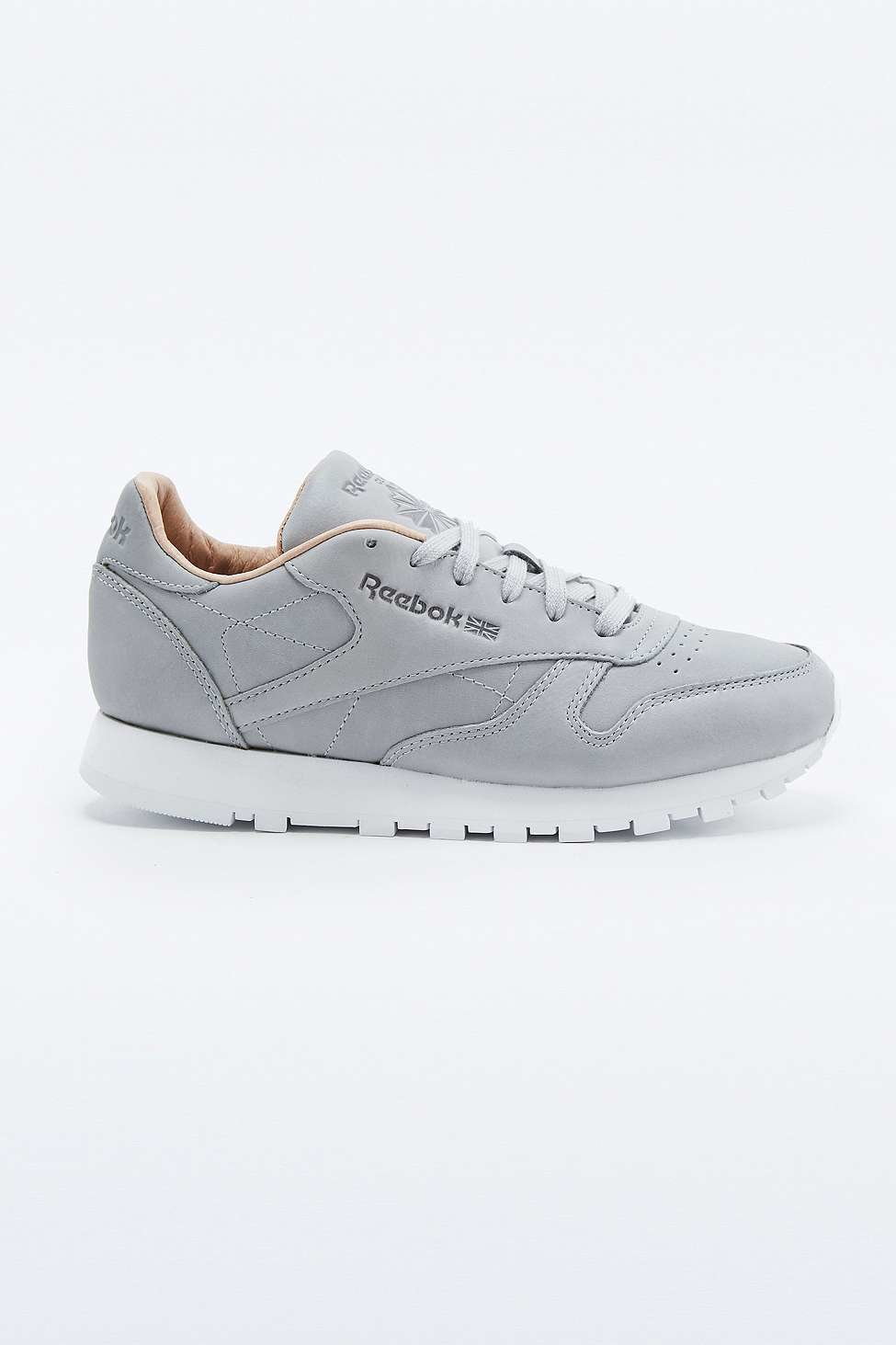 grey reebok trainers