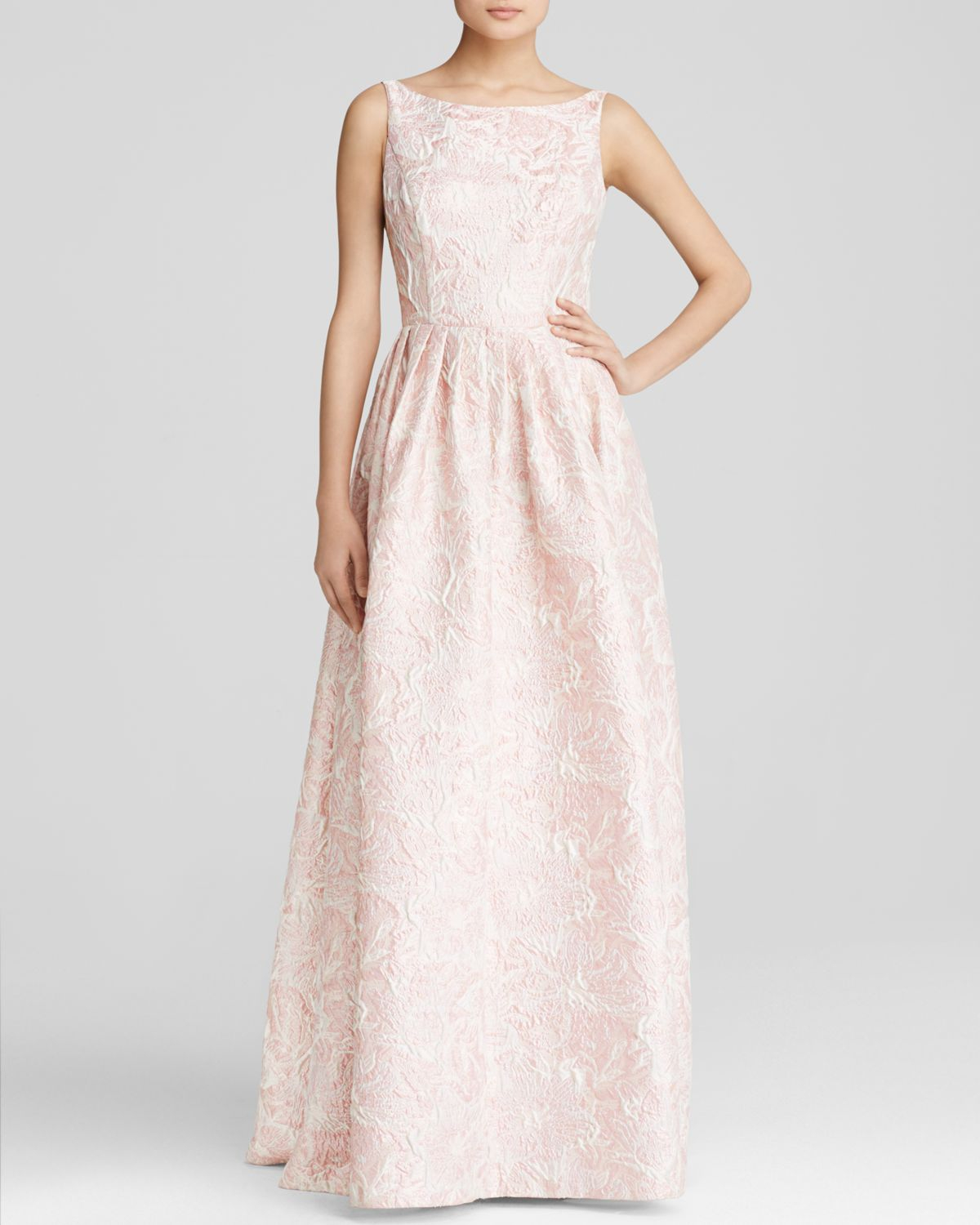 brocade ball gown