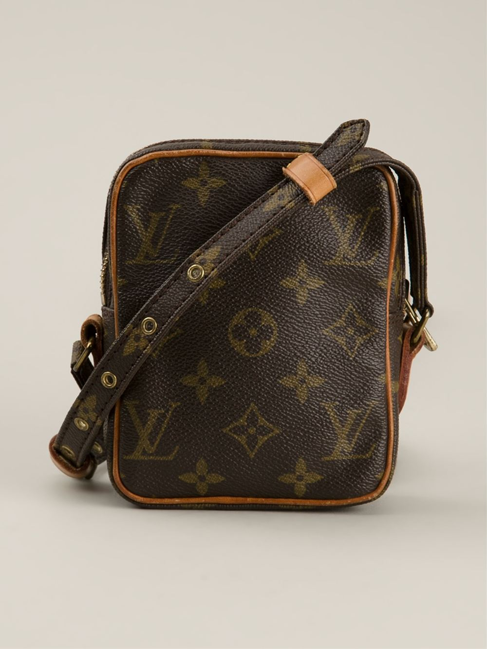 Louis vuitton Mini &#39;Danube&#39; Shoulder Bag in Brown | Lyst