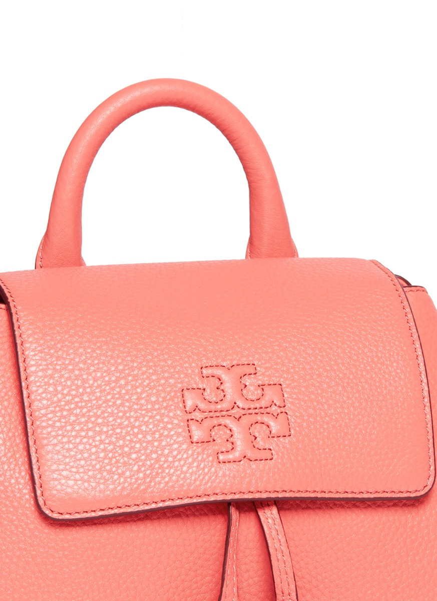 Tory Burch NWT Thea Mini Bucket Backpack Pink - $298 (25% Off