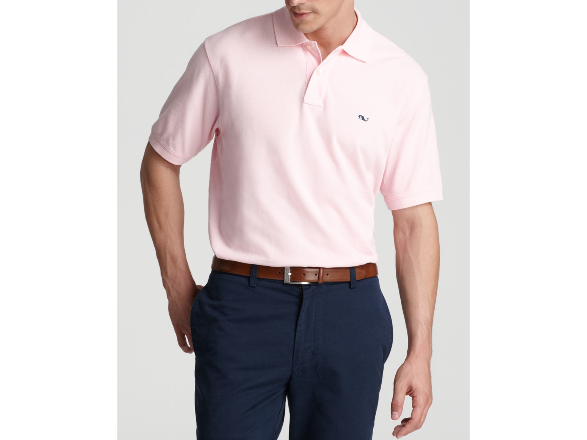 Vines Men Vineyard Vines Polo Dress Tempo Performance Pique Polo