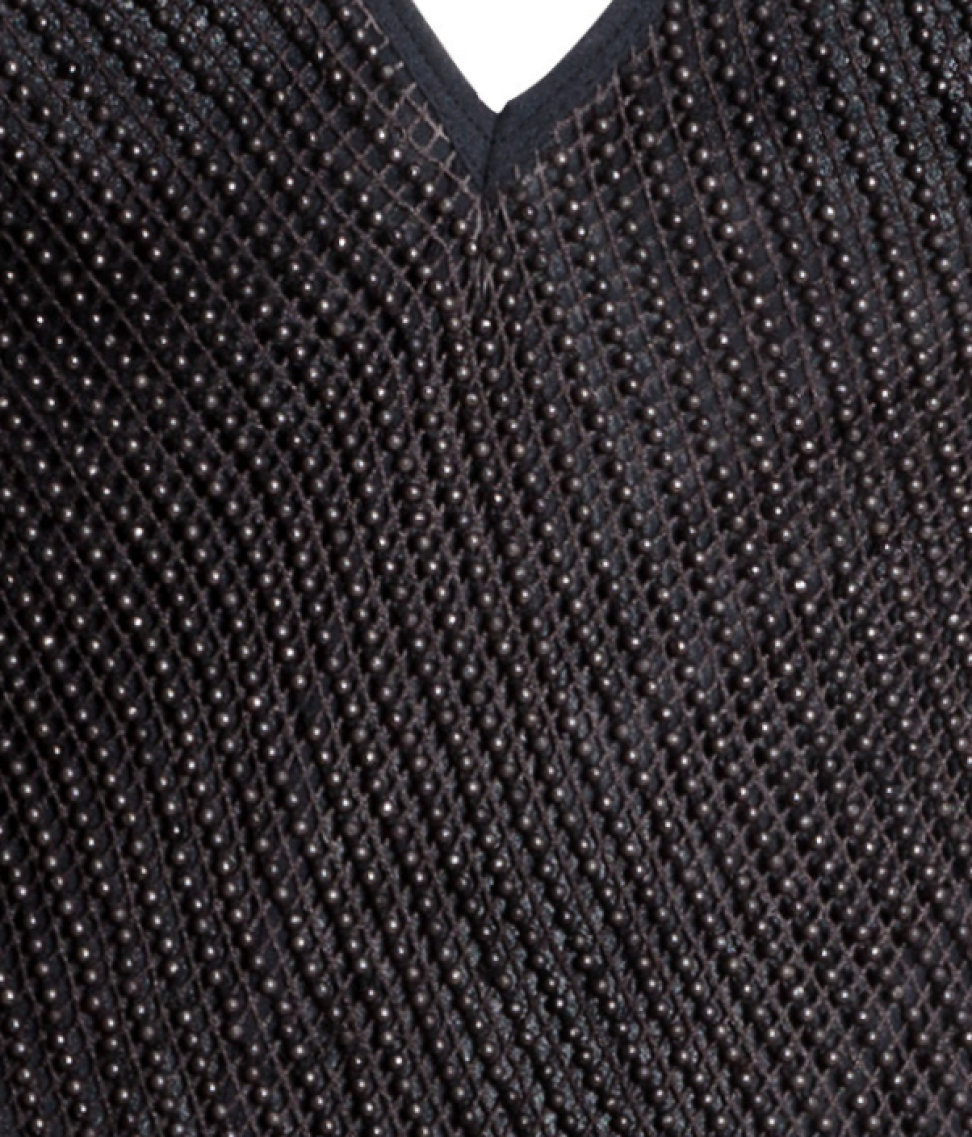 h&m beaded dress