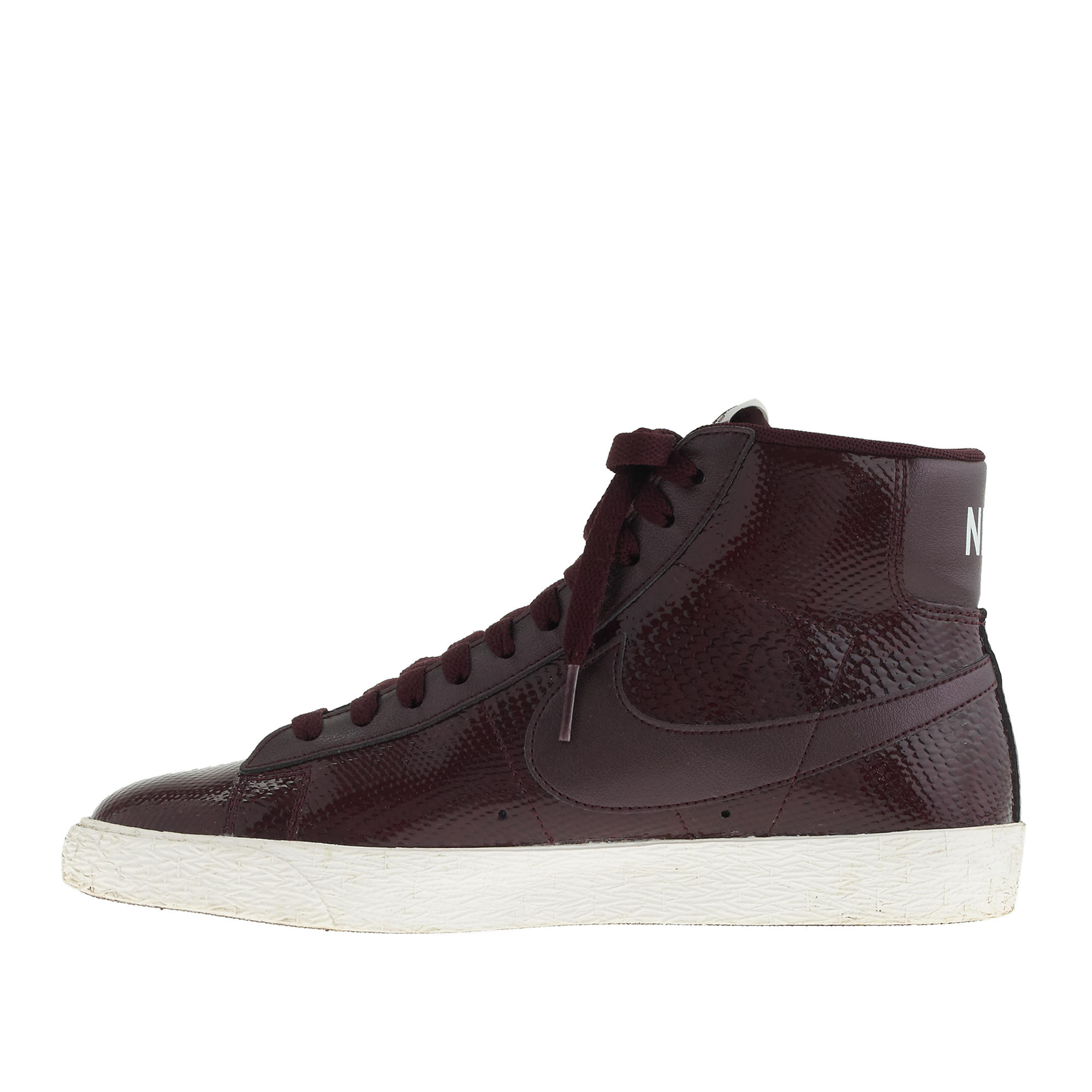 womens nike blazer mid vintage sneakers deep burgundy