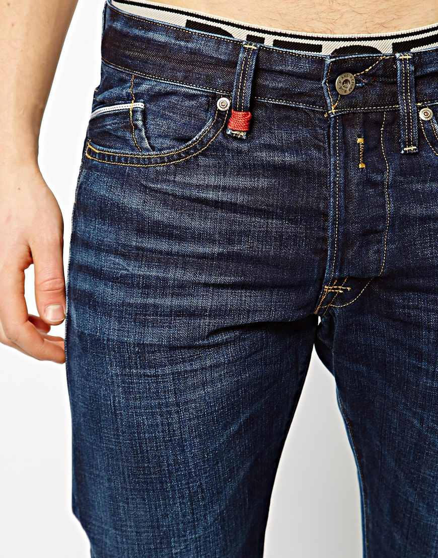 Vergemakkelijken Panorama zuiverheid Replay Jeans Waitom Straight Fit Dark Wash in Blue for Men | Lyst