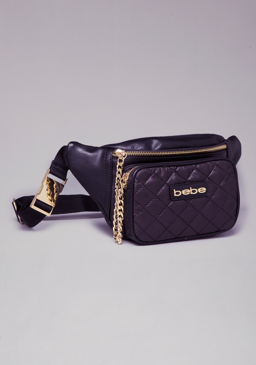 Bebe Lia Sport Belt Bag In Black Lyst