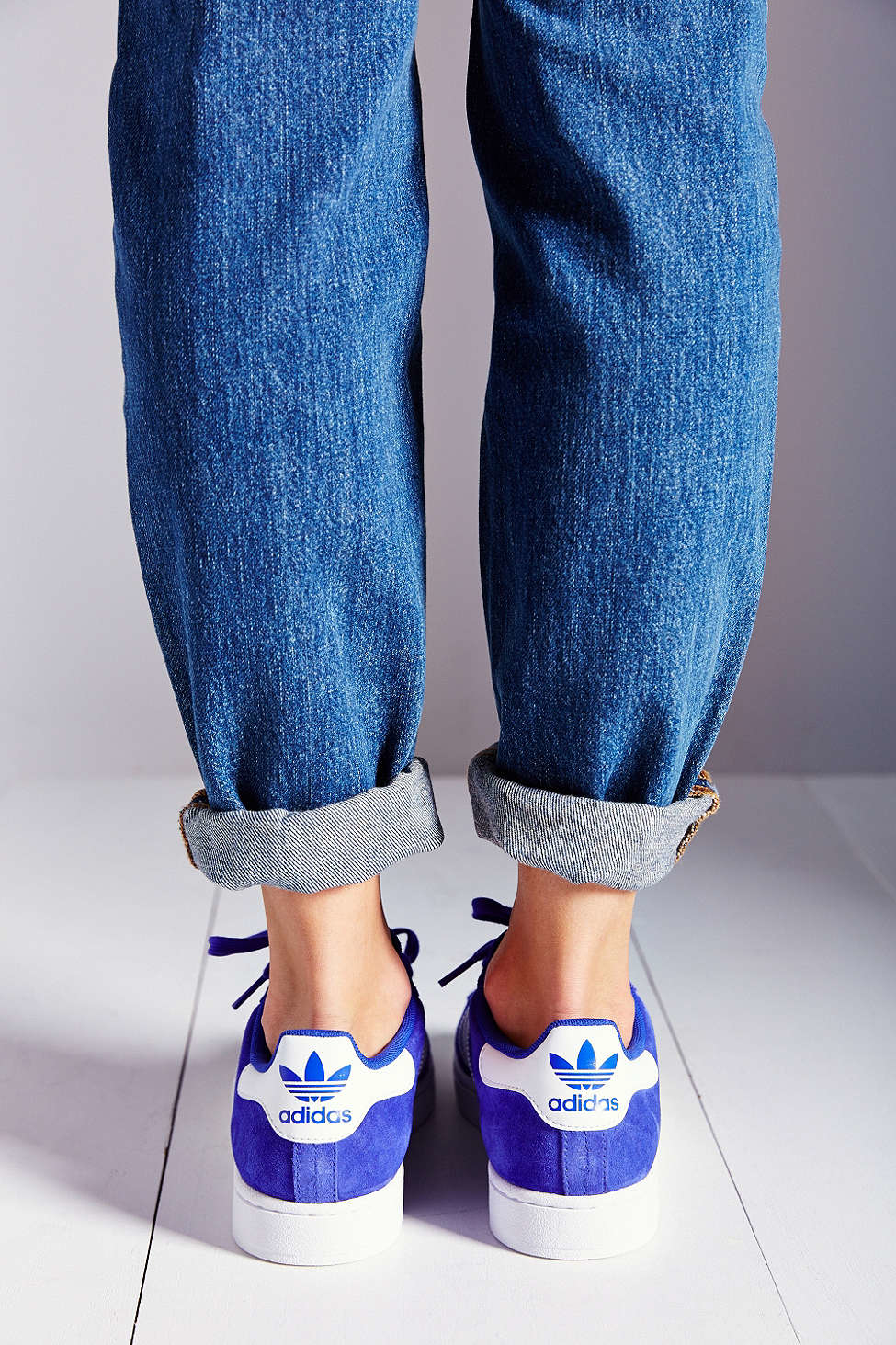 adidas Originals Campus 2 Suede Sneaker in Violet (Blue) | Lyst