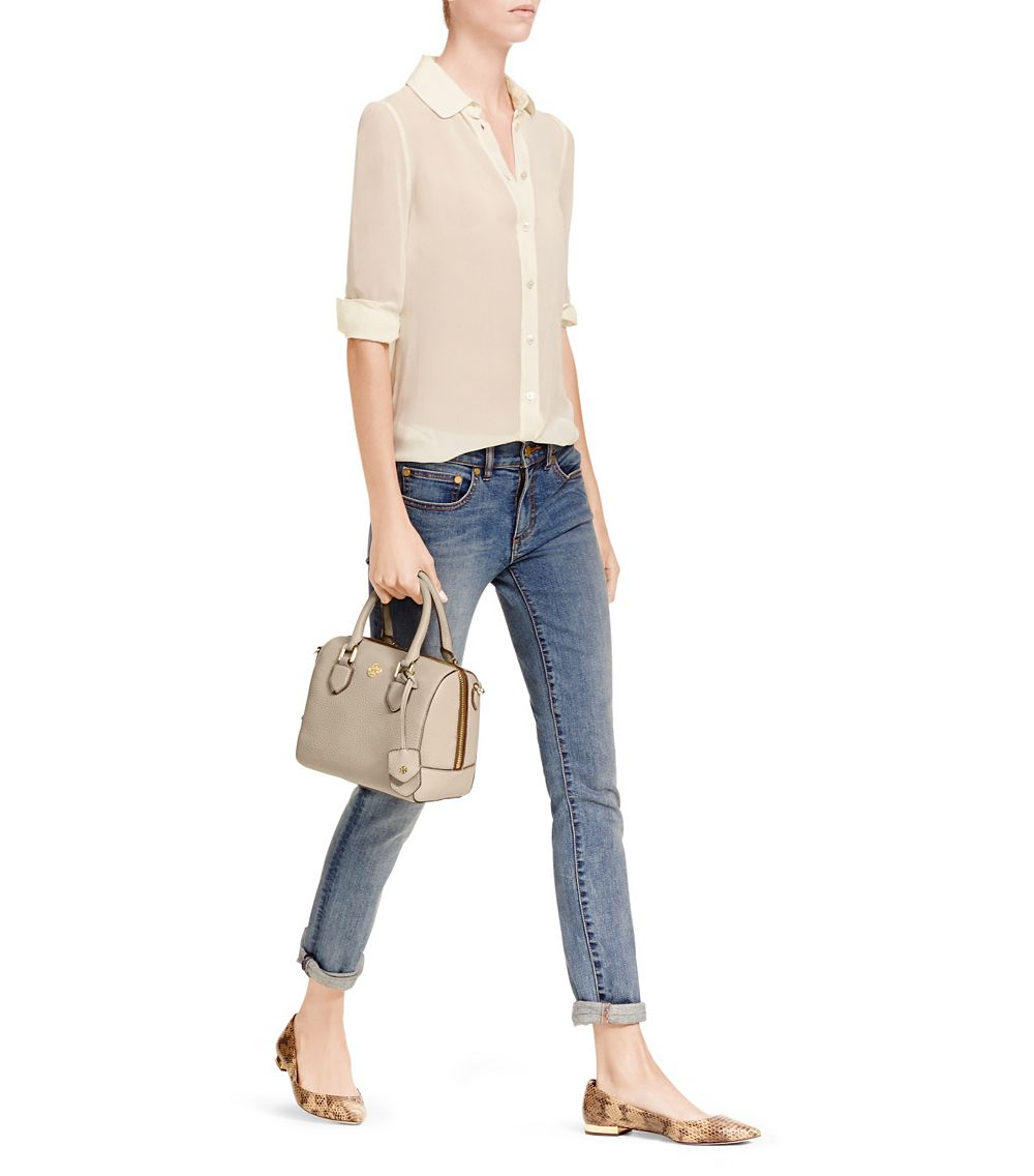 tory burch robinson pebbled