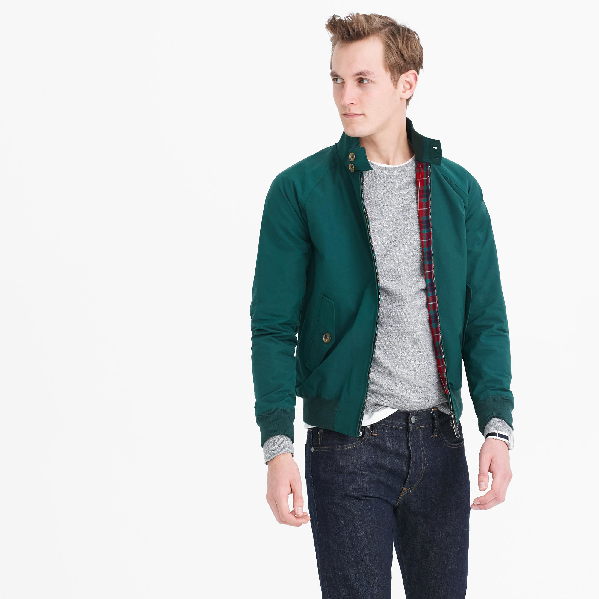 Download Baracuta G9 Harrington Jacket in Green for Men (racing ...
