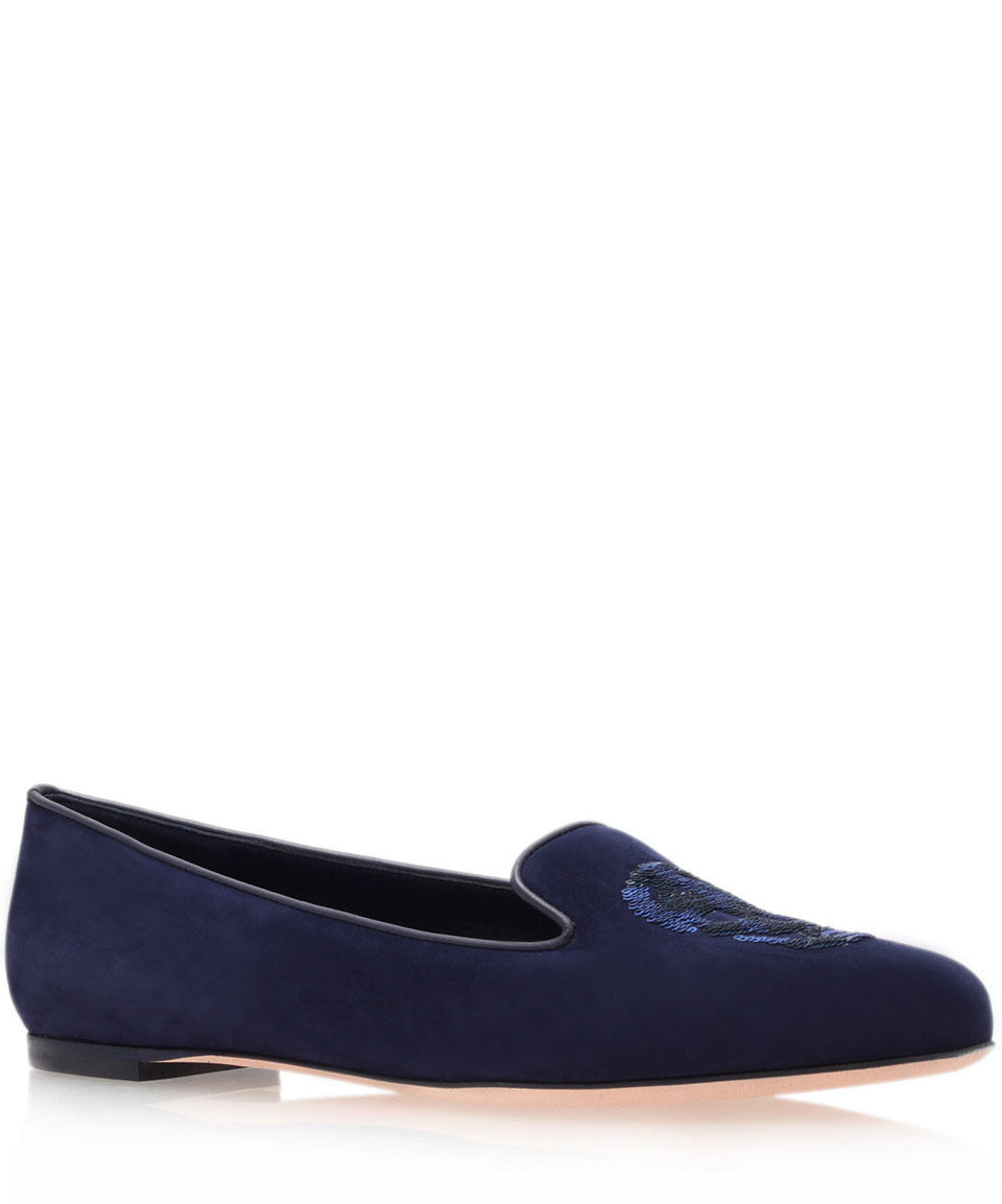 mcqueen flat shoes mcqueen navy suede flat slipper shoes in blue lyst mcqueen flat shoes mcqueen navy suede flat slipper shoes in blue lyst