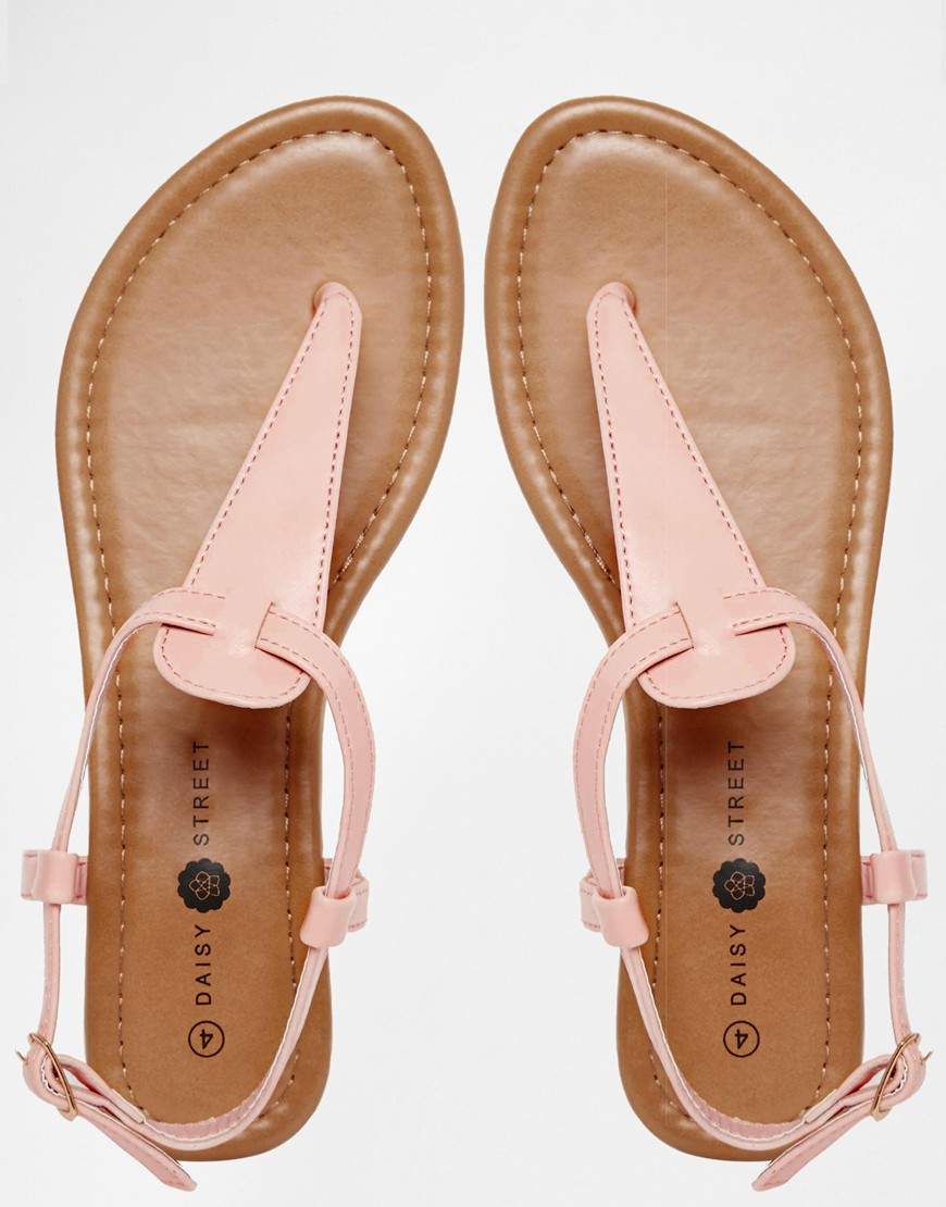 dusty rose flat sandals