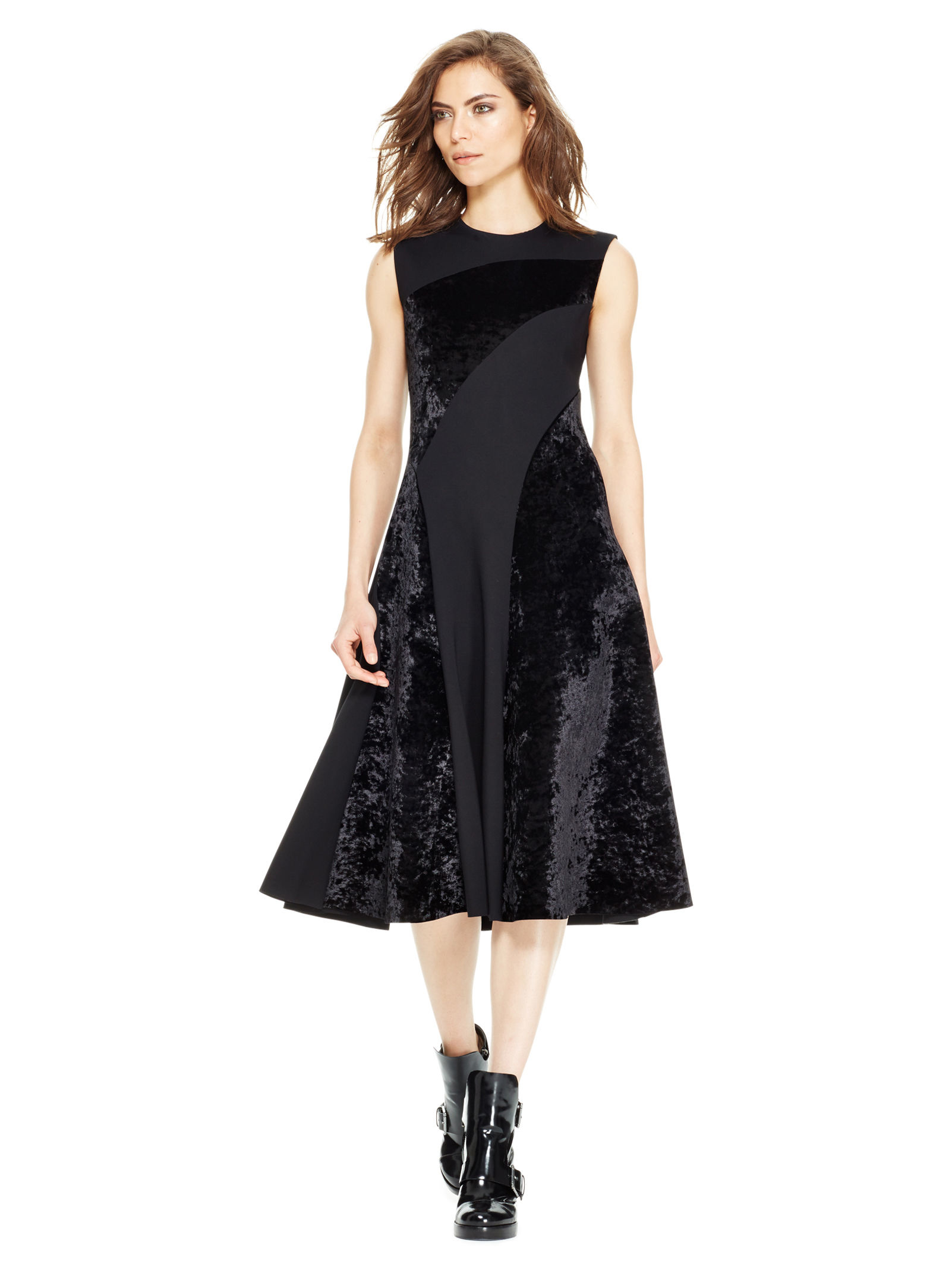 dkny dress black