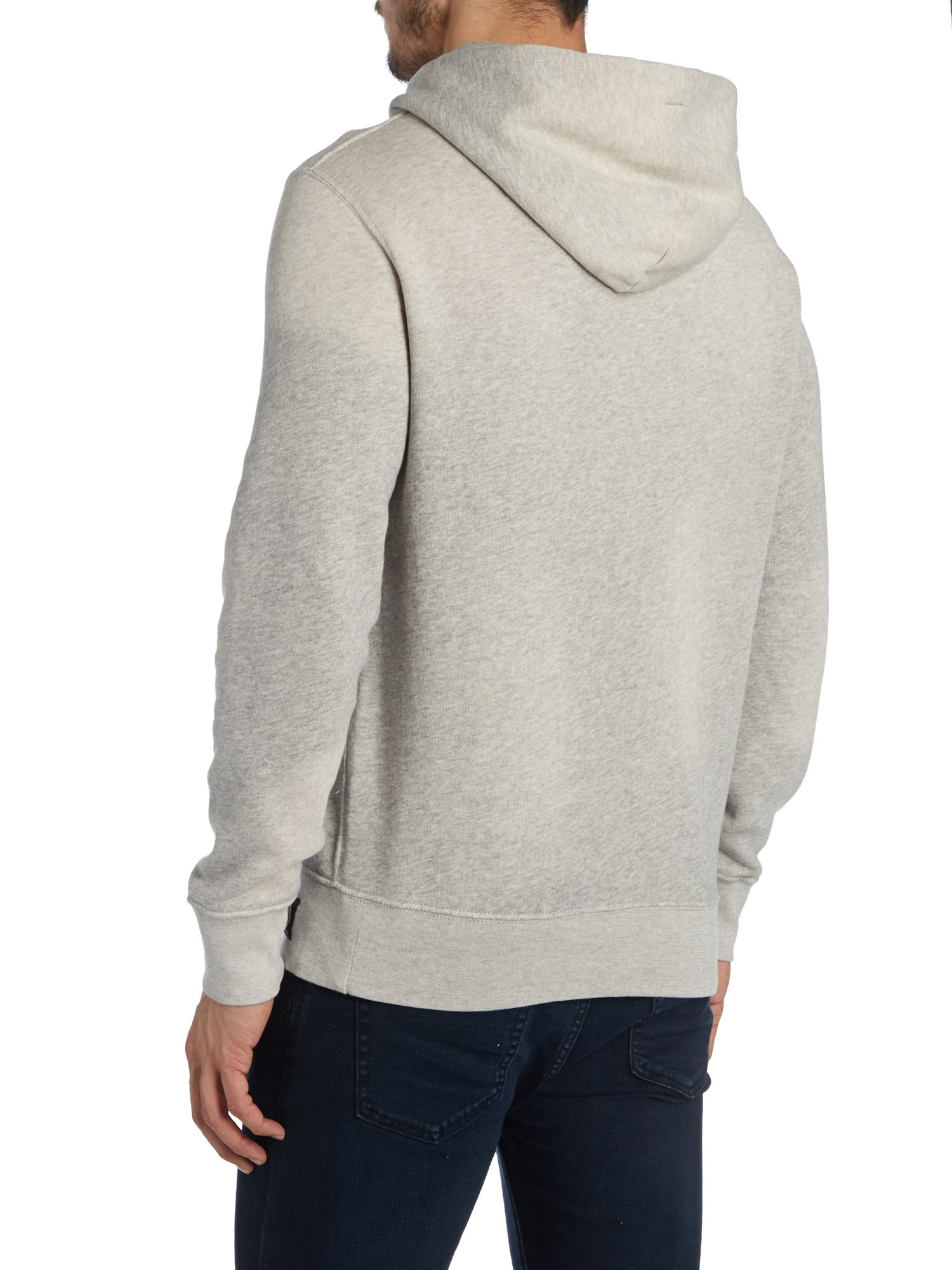 Polo ralph lauren Polo Logo Hooded Sweater in Gray for Men (Grey) | Lyst