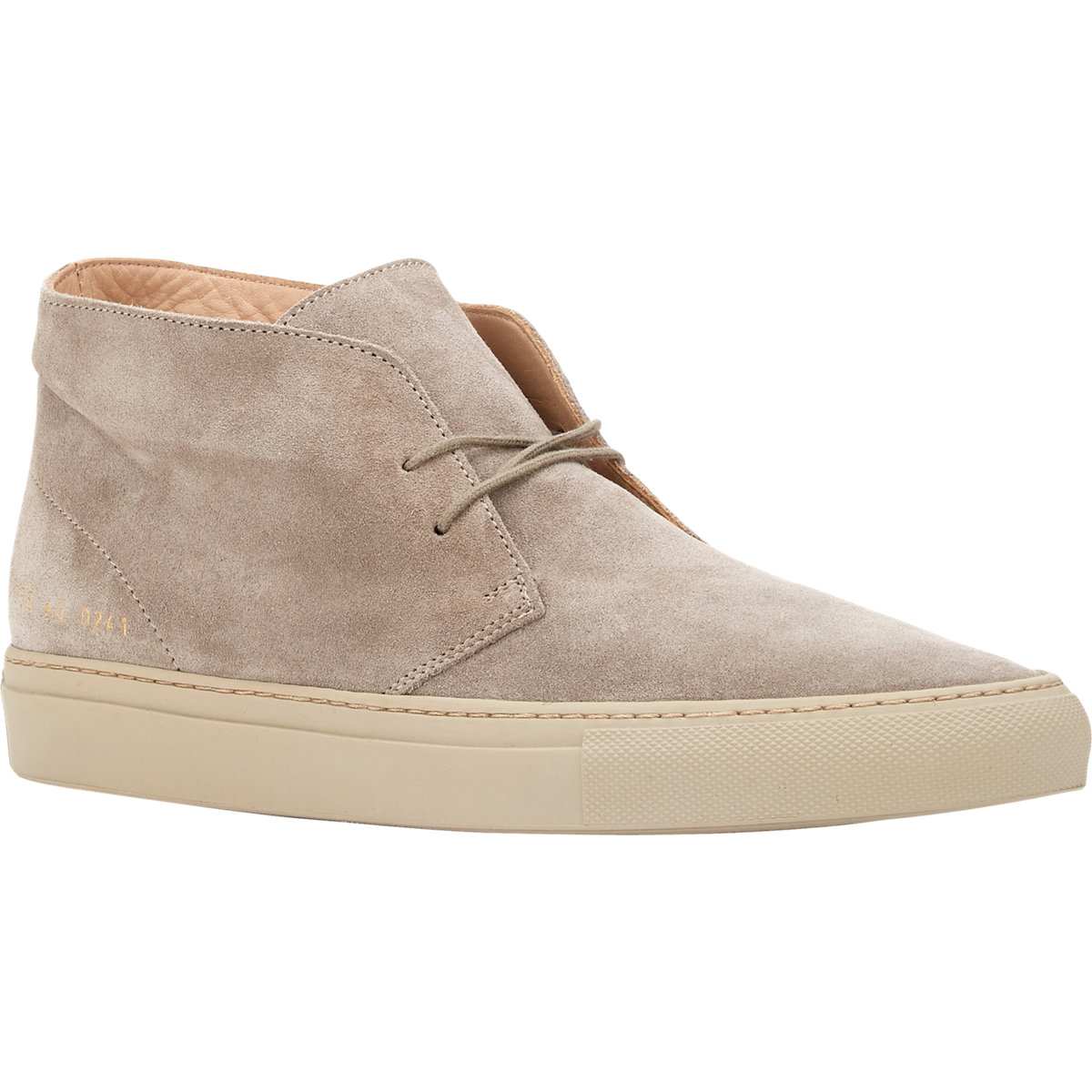 Common Projects Suede Chukka Sneakers in Natural for Men Common Projects Suede Chukka Sneakers in Natural for Men
