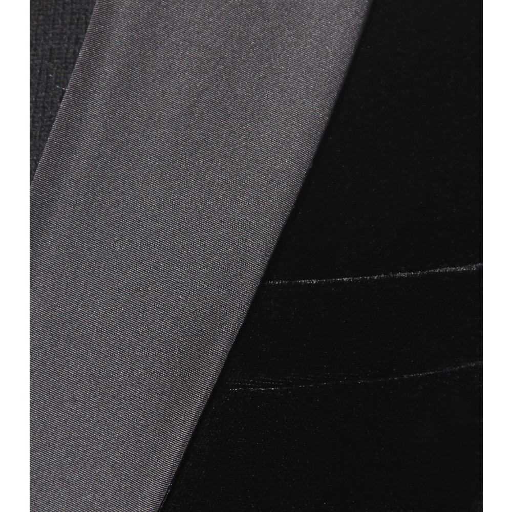 Polo Ralph Lauren Velvet Tuxedo Jacket in Black - Lyst
