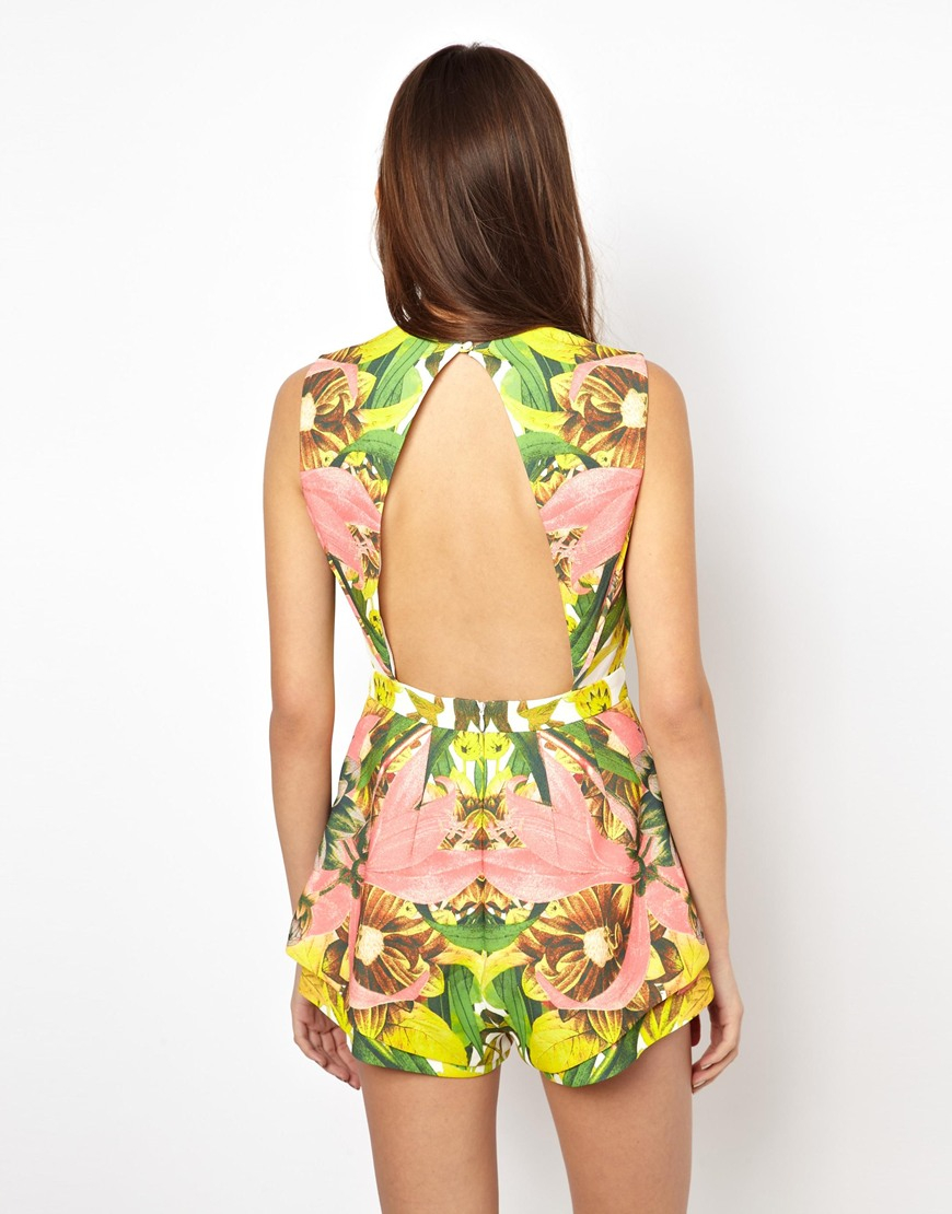 next floral playsuit