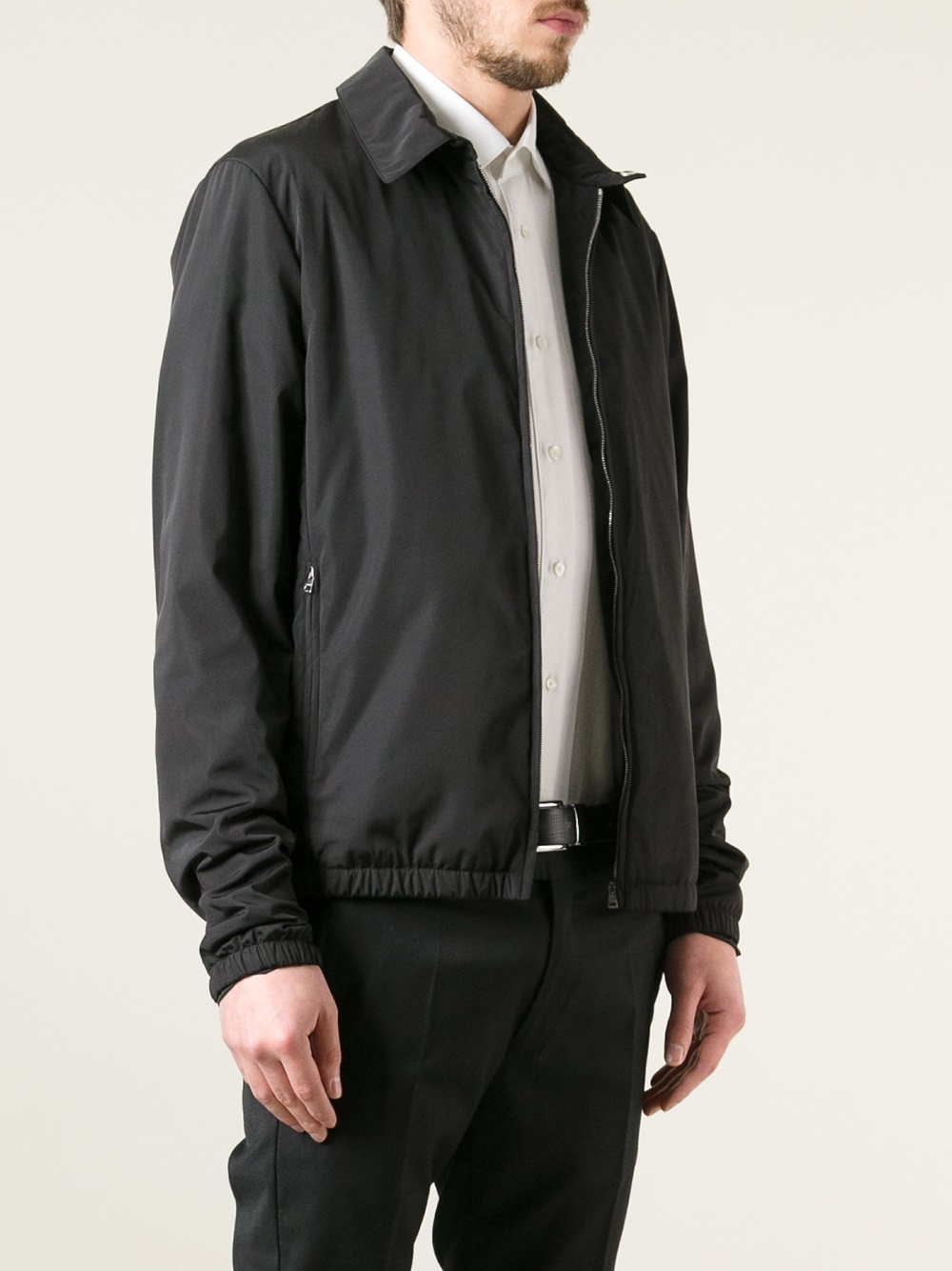 Gucci Classic Harrington Jacket in Black for Men | Lyst