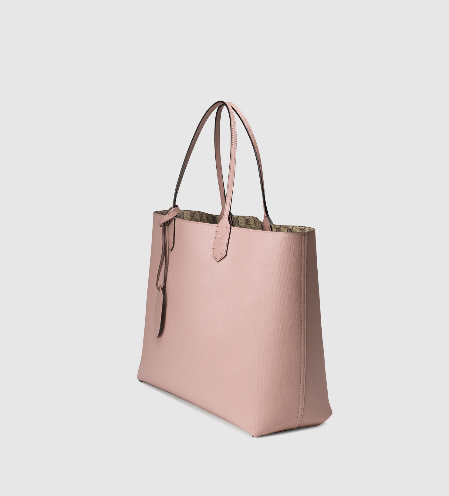 gucci pink reversible tote