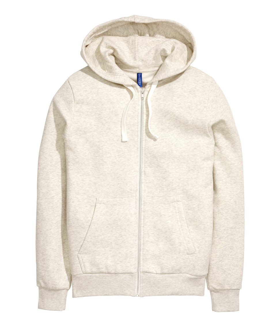 h&m men's hooded jacket