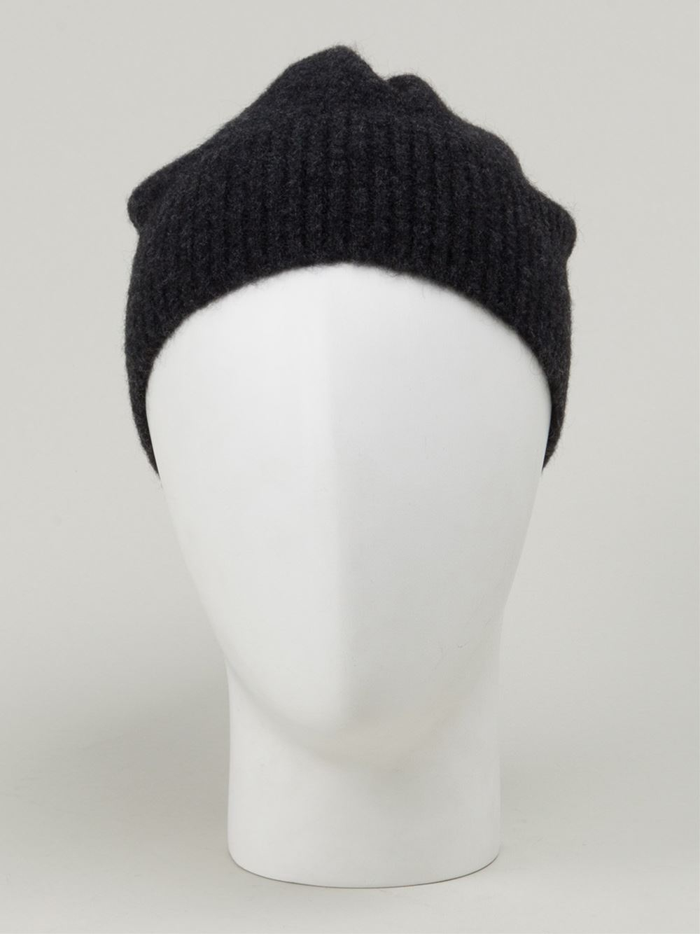 Balenciaga Beanie Hat in Black for Men Lyst
