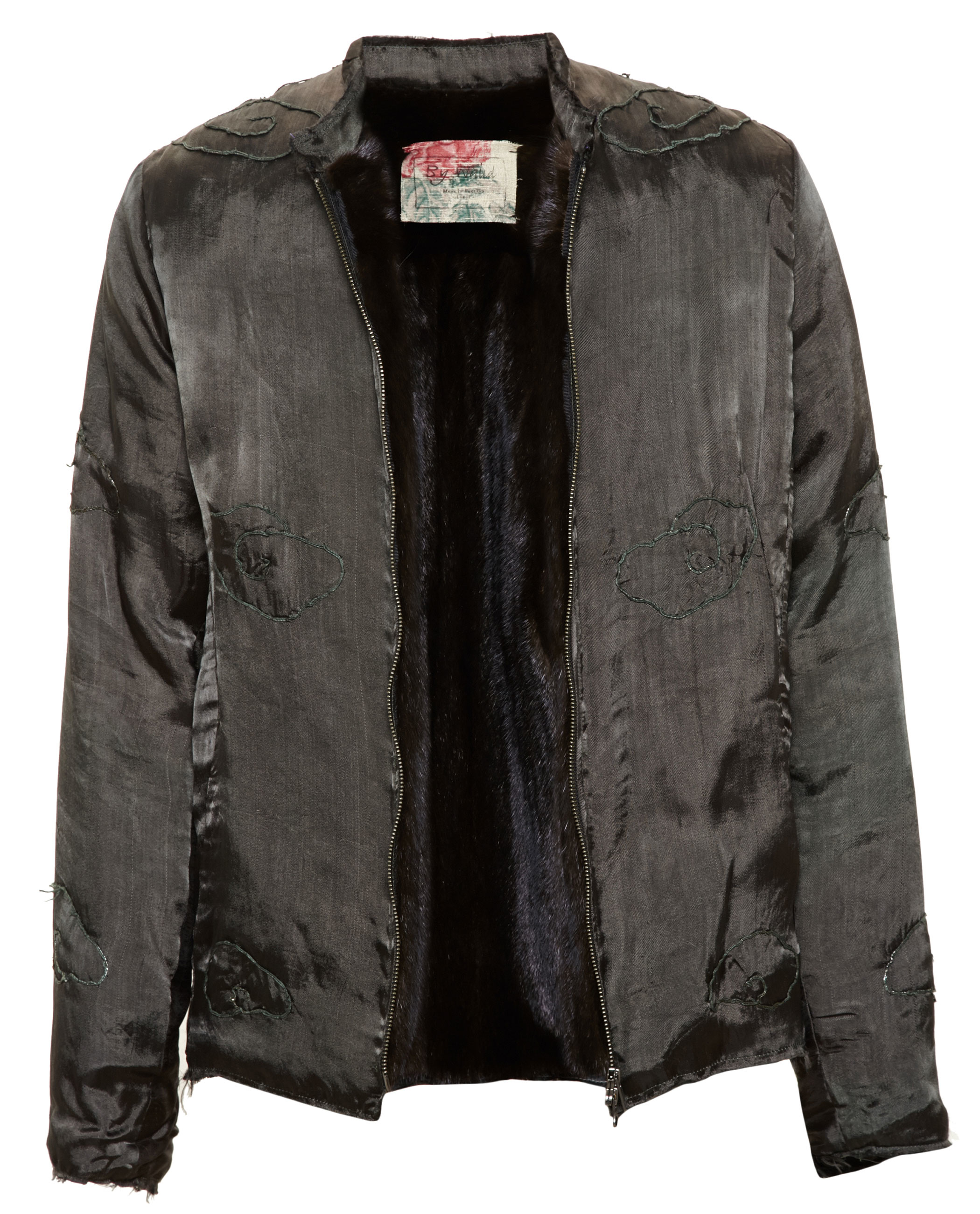 mens mink lined coat