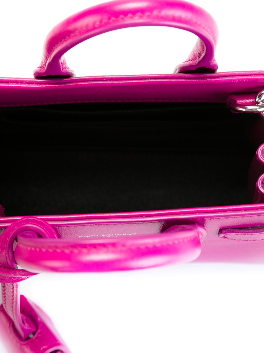 Saint laurent Nano \u0026#39;Sac De Jour\u0026#39; Tote in Pink (pink \u0026amp; purple) | Lyst
