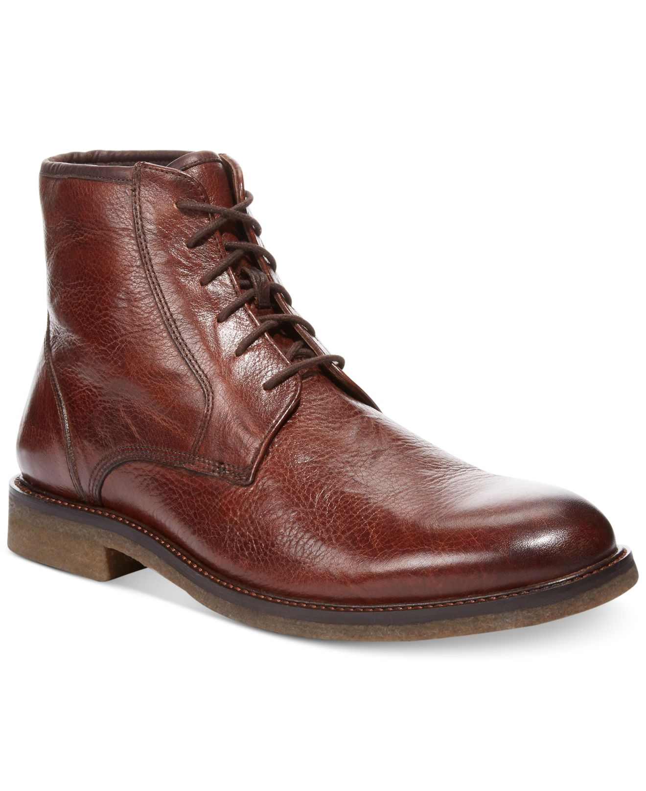 johnston murphy shearling boots