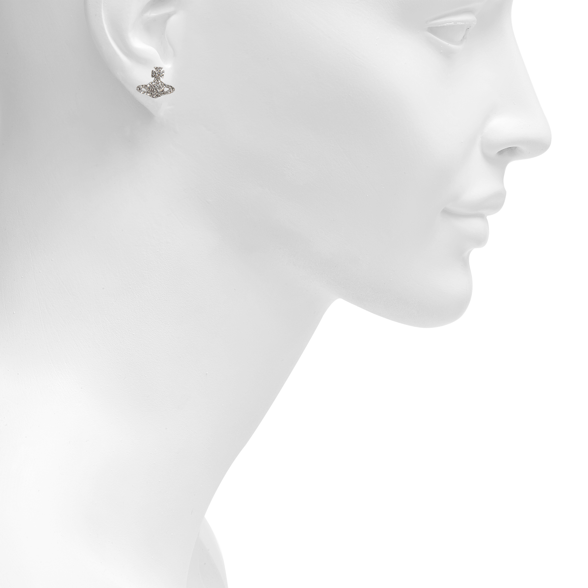 Vivienne Westwood 'grace As Relief' Stud Earrings in Metallic | Lyst