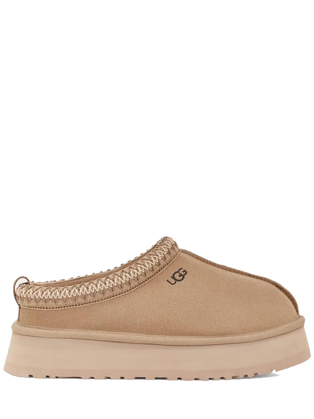 UGG Tazz Mules Beige In Leather in Brown | Lyst