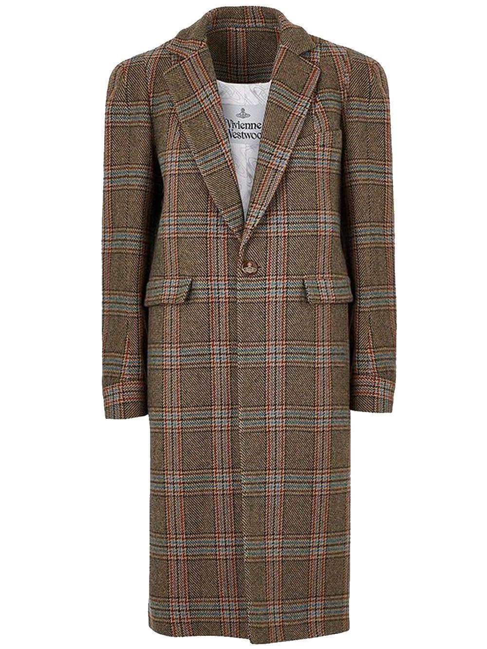Vivienne Westwood Alien Teddy Coat Brown In Wool | Lyst