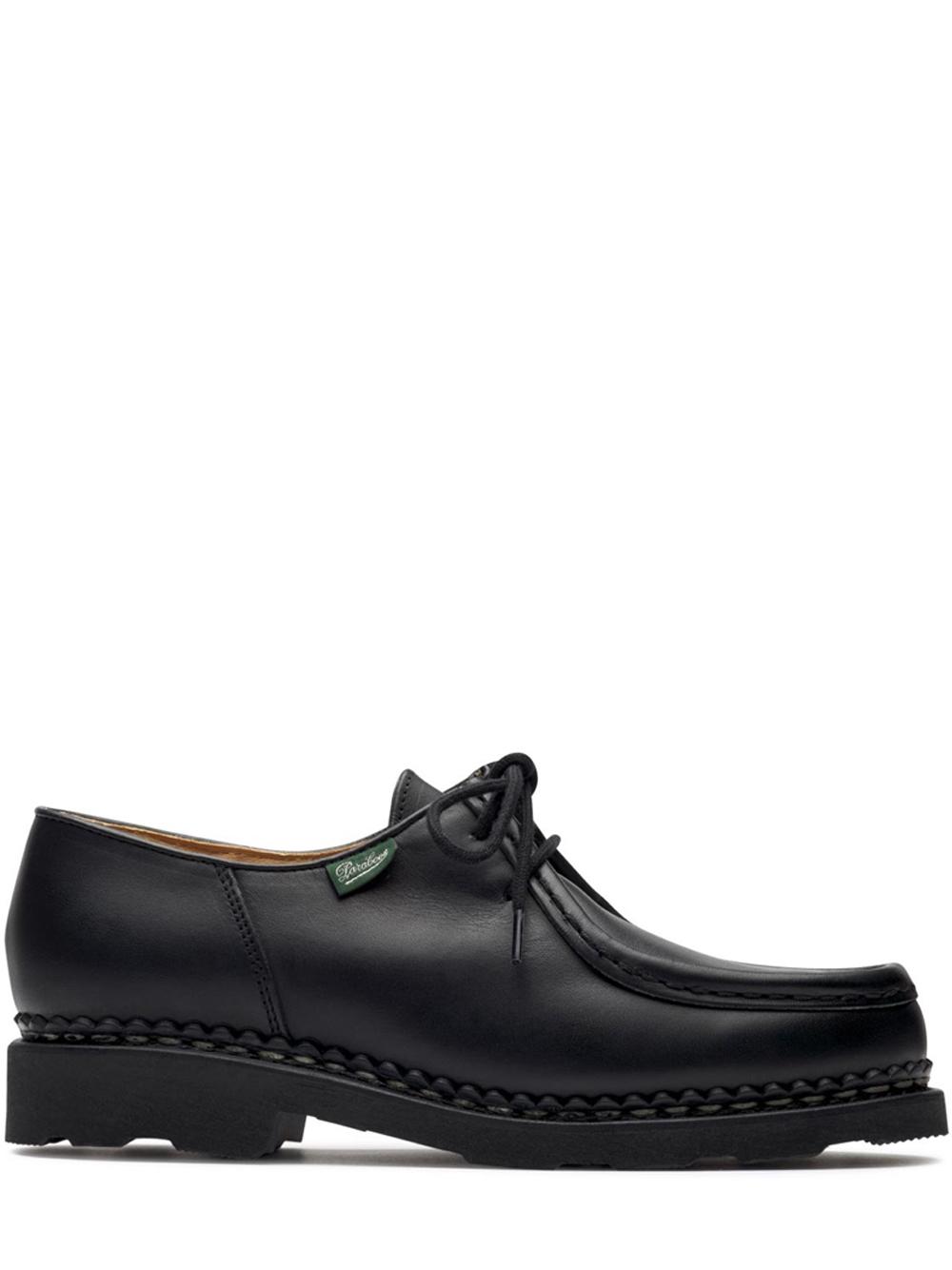 Paraboot Micheal Black In Leather for Men | Lyst