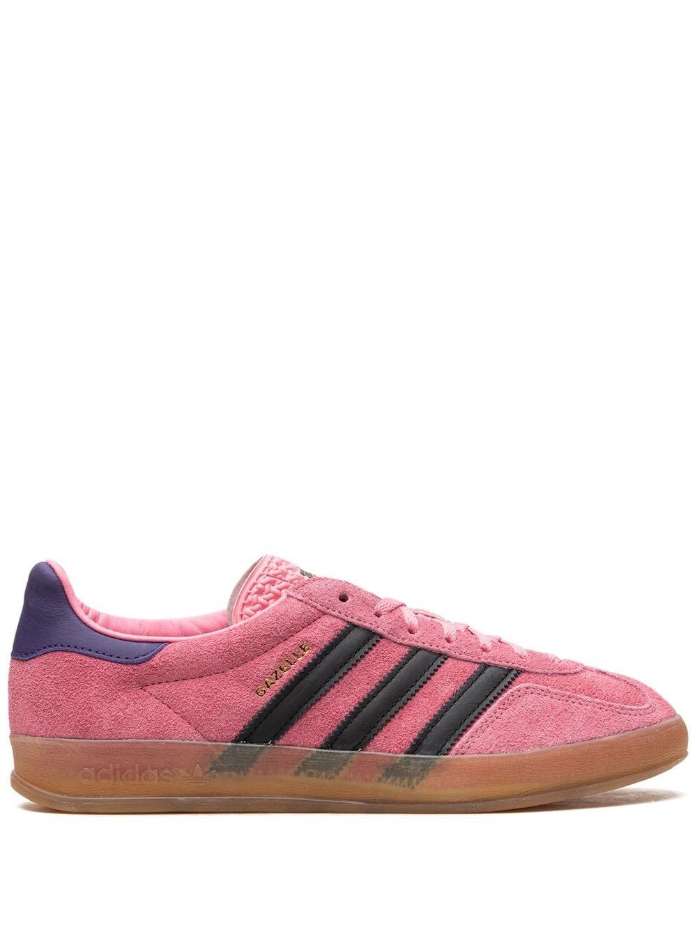 adidas Gazelle Indoor Suede Sneakers in Pink | Lyst
