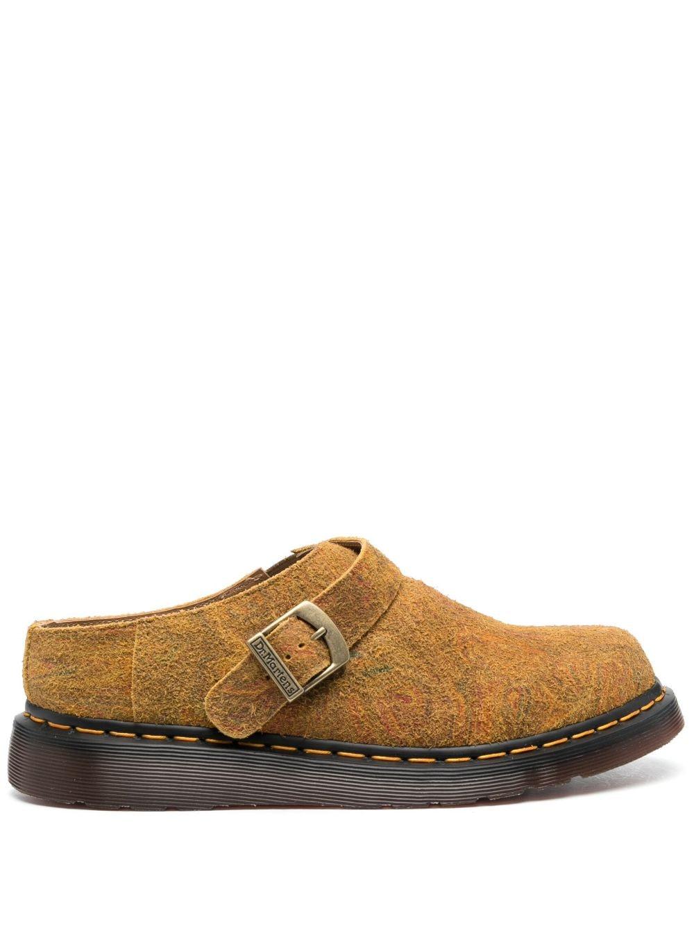 Dr. Martens Isham Marbled Suede Loafers in Brown for Men | Lyst