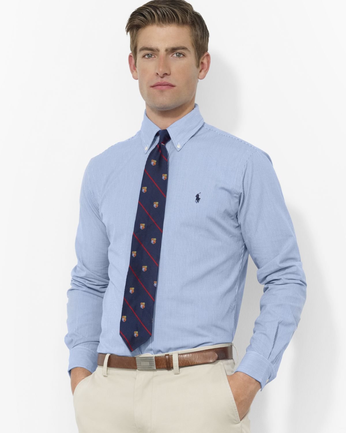Polo Ralph Lauren Blue Oxford Shirt Clearance, SAVE 34% - aveclumiere.com