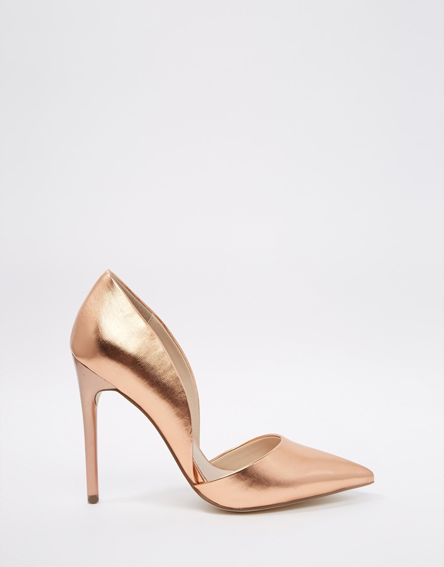 Rose Gold Pumps