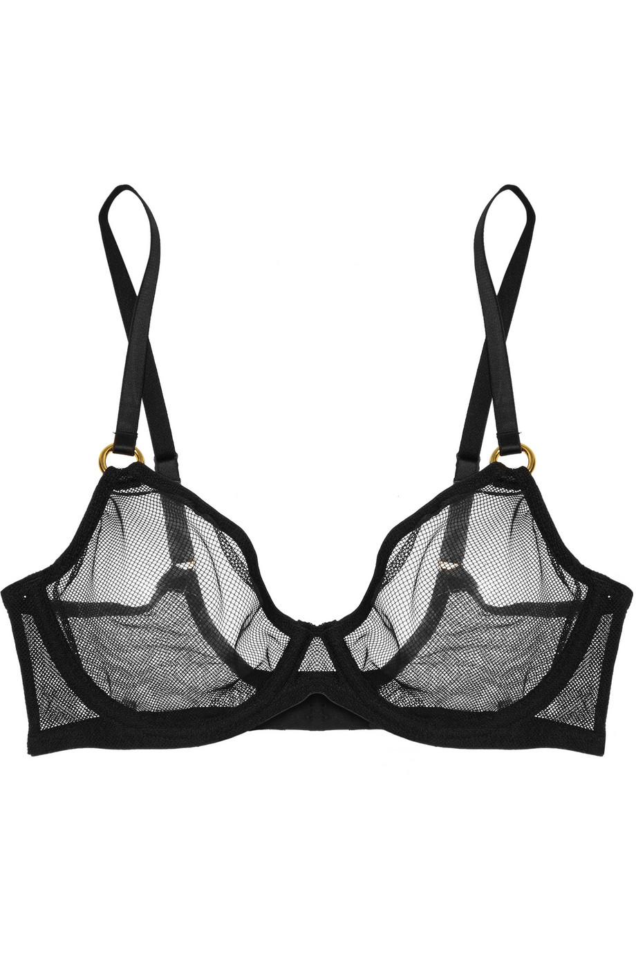 L'agent by agent provocateur Alyce Stretch-mesh Underwired Bra in Black ...