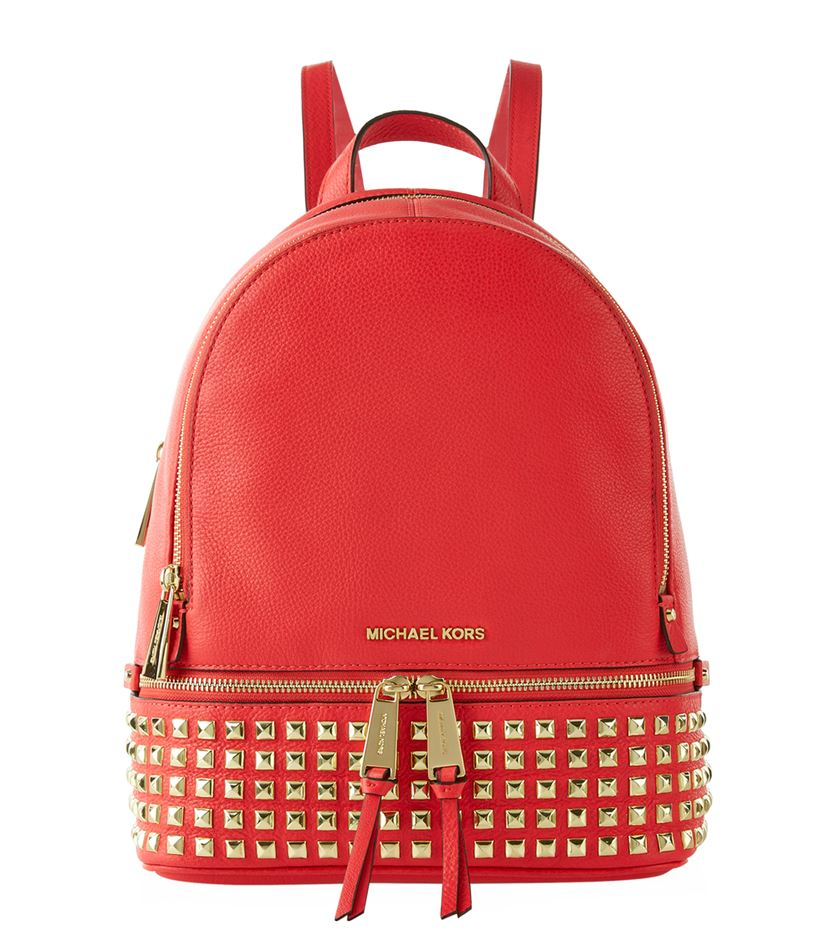 michael kors rhea red backpack handbag 100 - Marwood VeneerMarwood Veneer