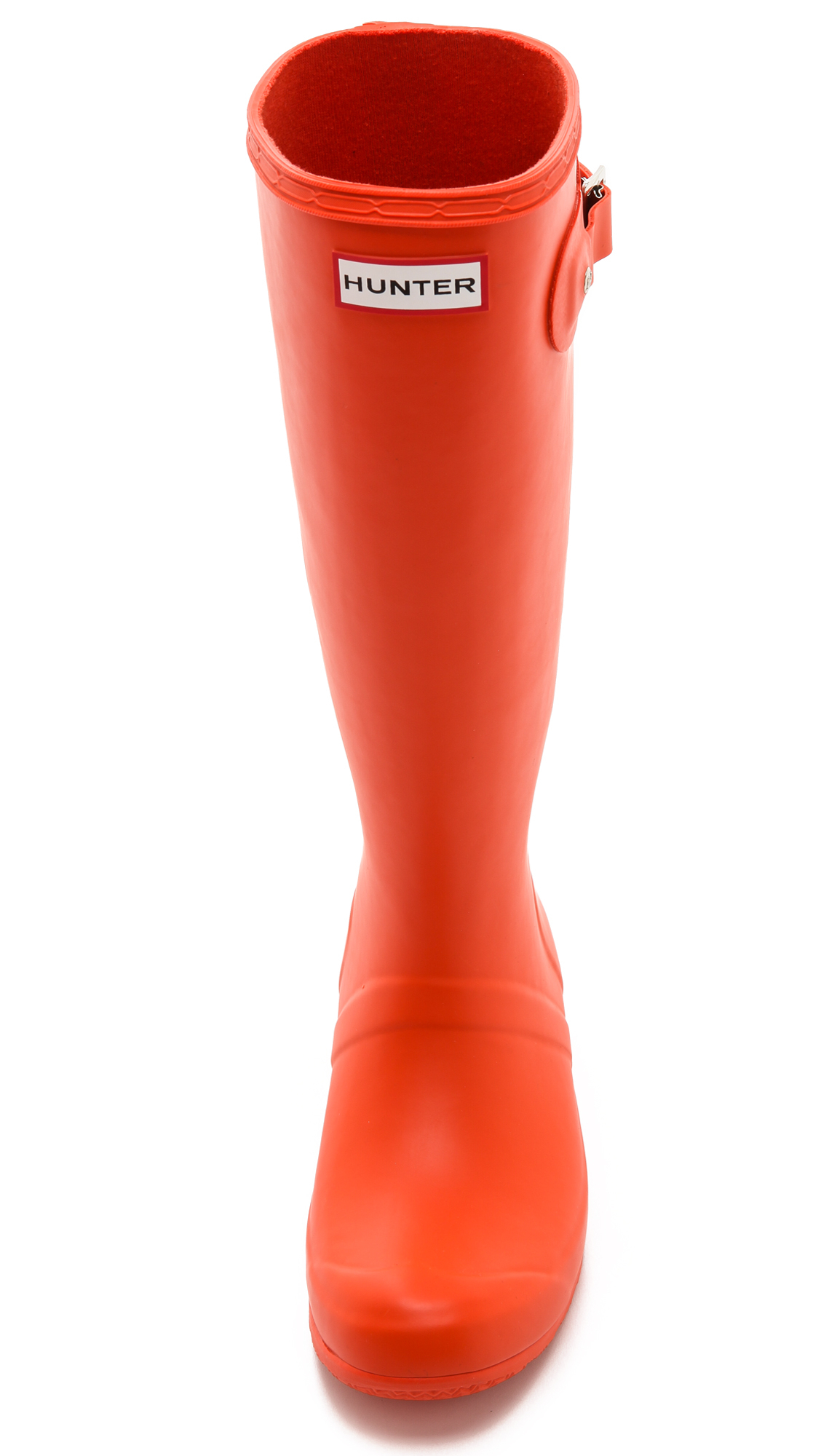 HUNTER Original Packable Tour Rain Boots in Clementine (Orange) Lyst