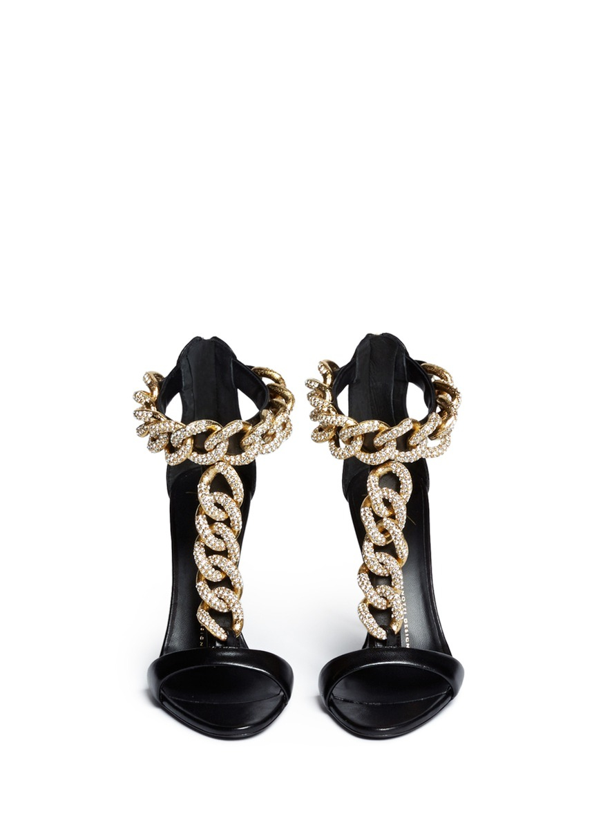 giuseppe chain heels