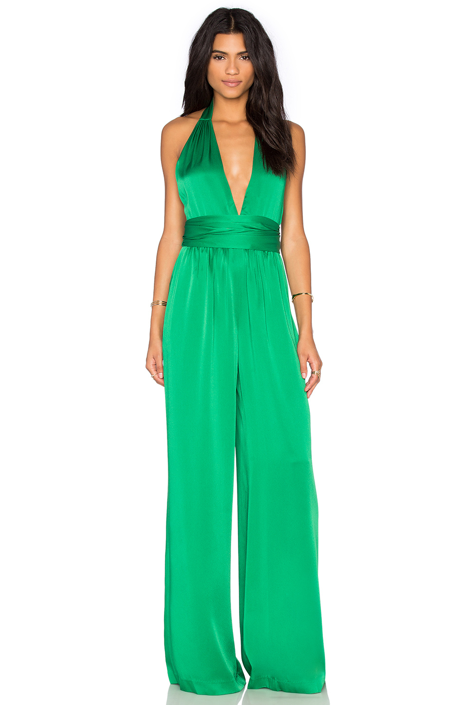 apple green jumpsuit