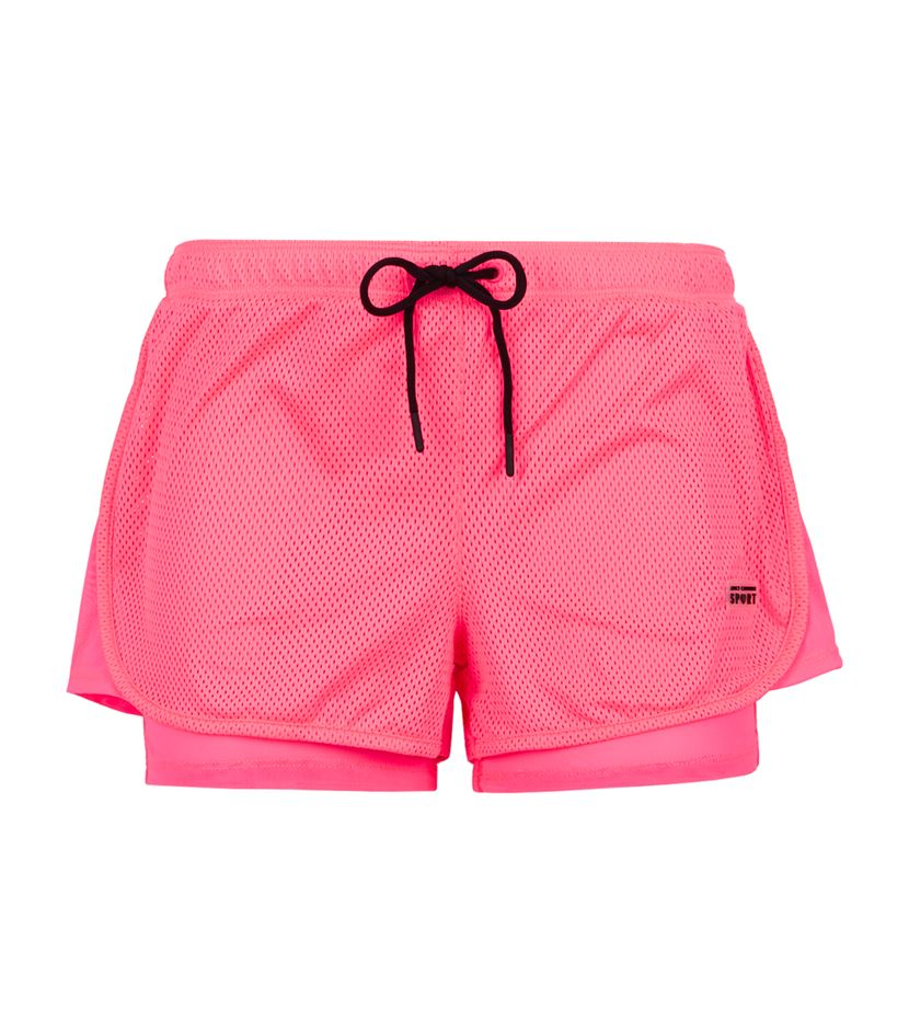Juicy couture Ball Mesh Shorts in Pink Lyst