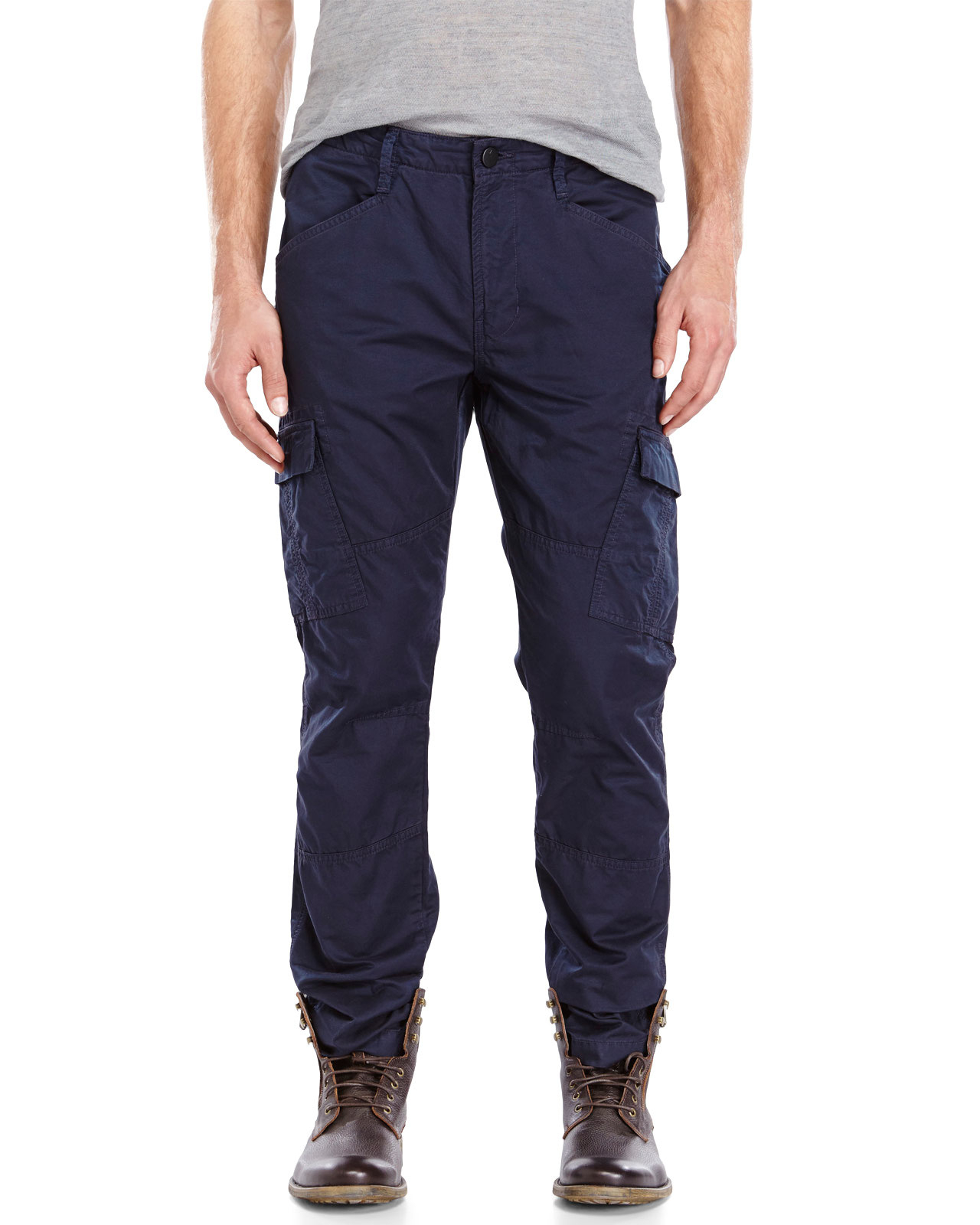 J brand Clean Trooper Slim Fit Cargo Pants in Blue for Men | Lyst