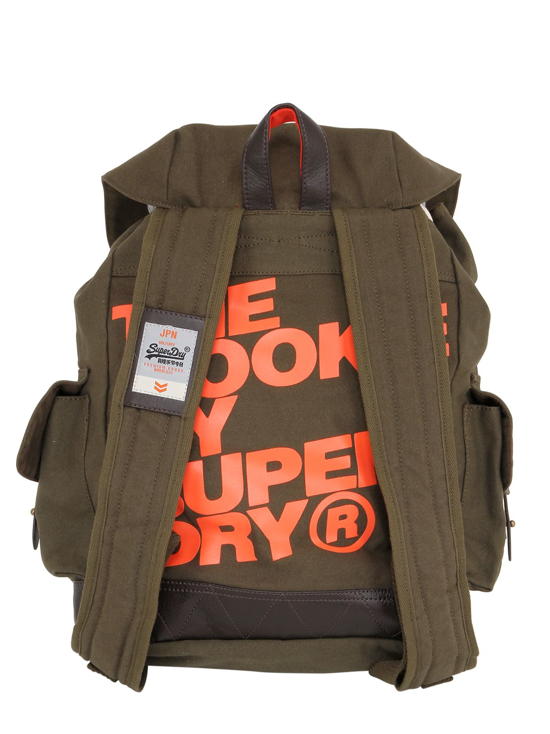 superdry green backpack