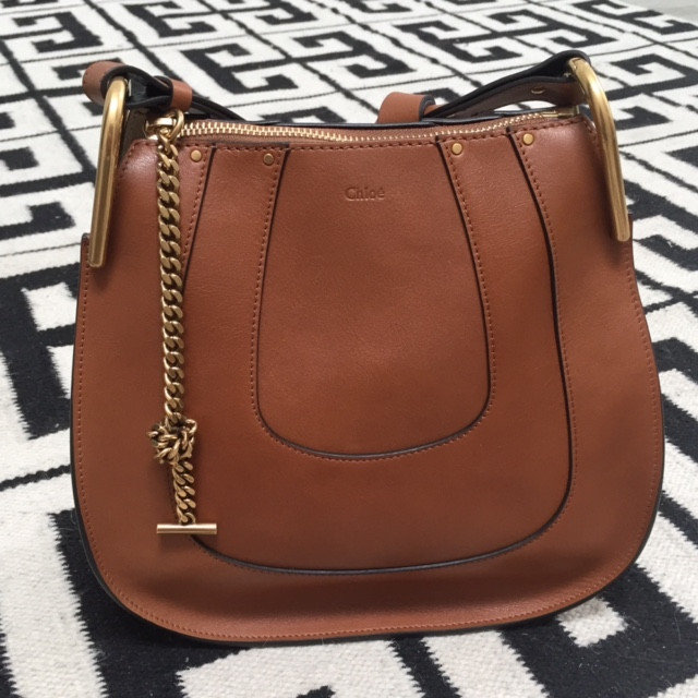 Chlo Small Hobo Hayley Caramel in Brown (caramel) | Lyst