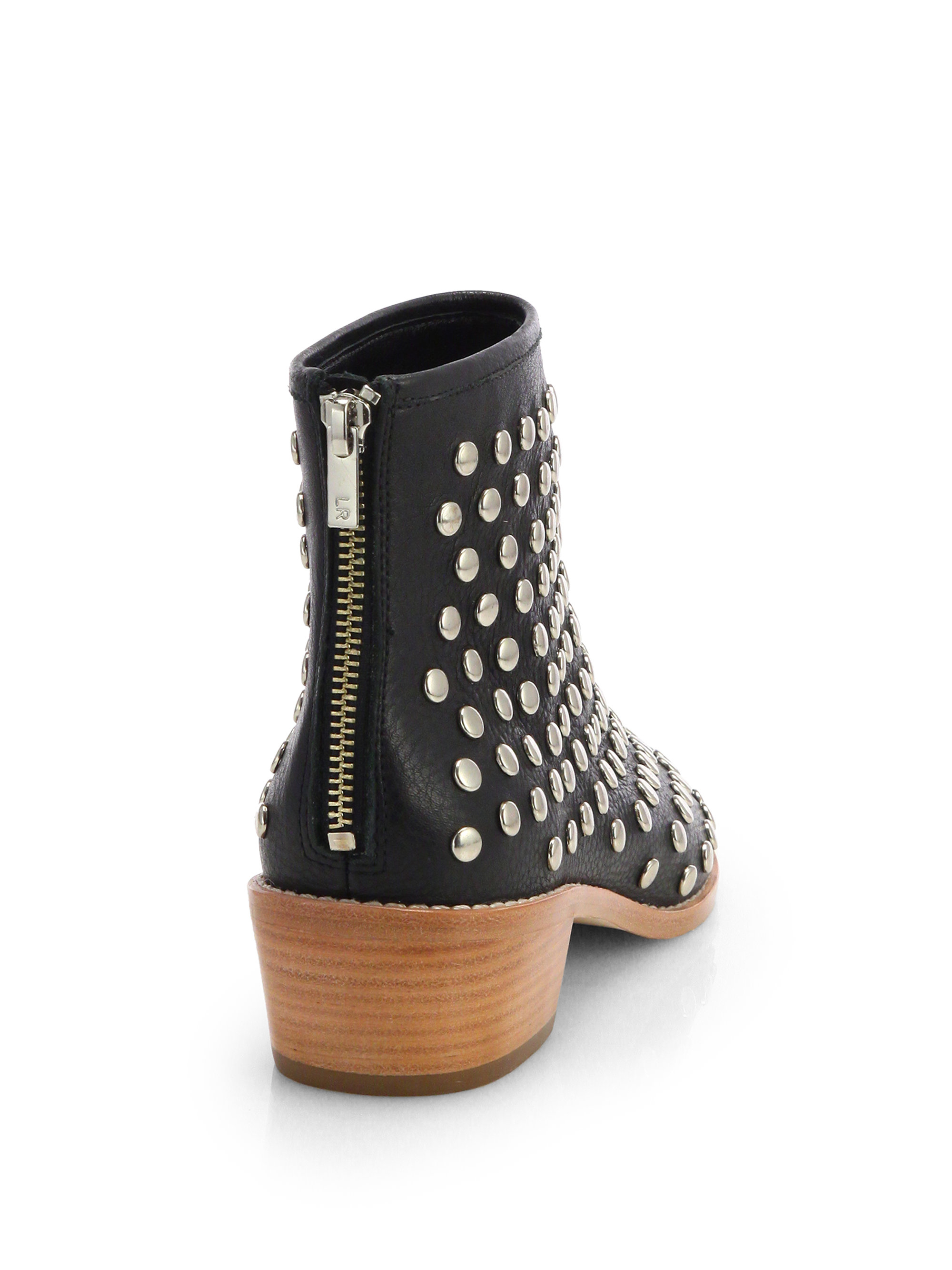 open toe low heel ankle boots