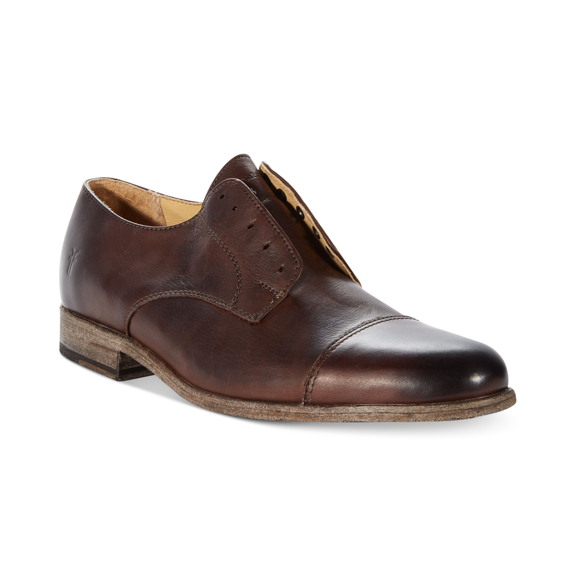 frye cap toe oxford
