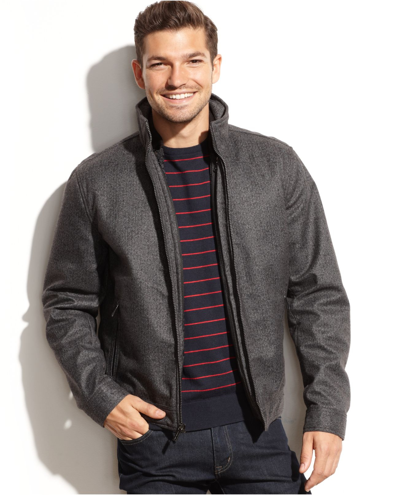 michael kors 3 in 1 mens jacket